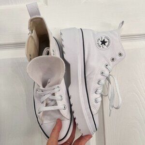 Converse Chuck Taylor All Star Move Platform High Top White Women’s 6 Zip